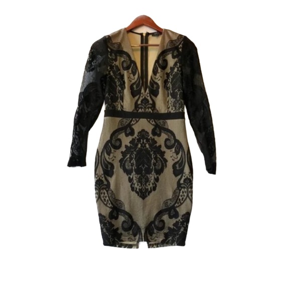 Privy (Privately Privileged) Lace look dress sz L - Picture 2 of 10